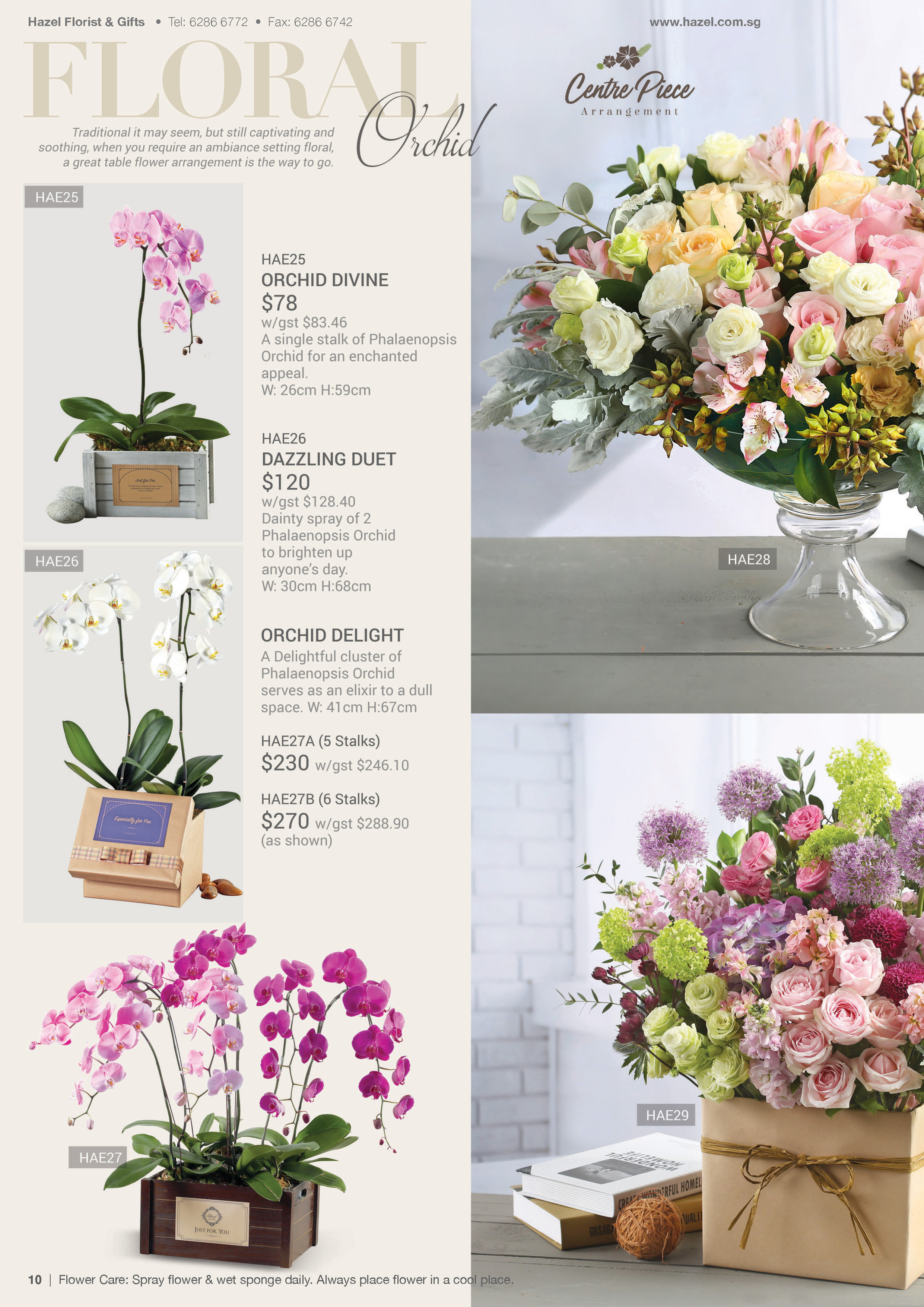 Catalogue – Hazel Florist & Gifts Pte Ltd