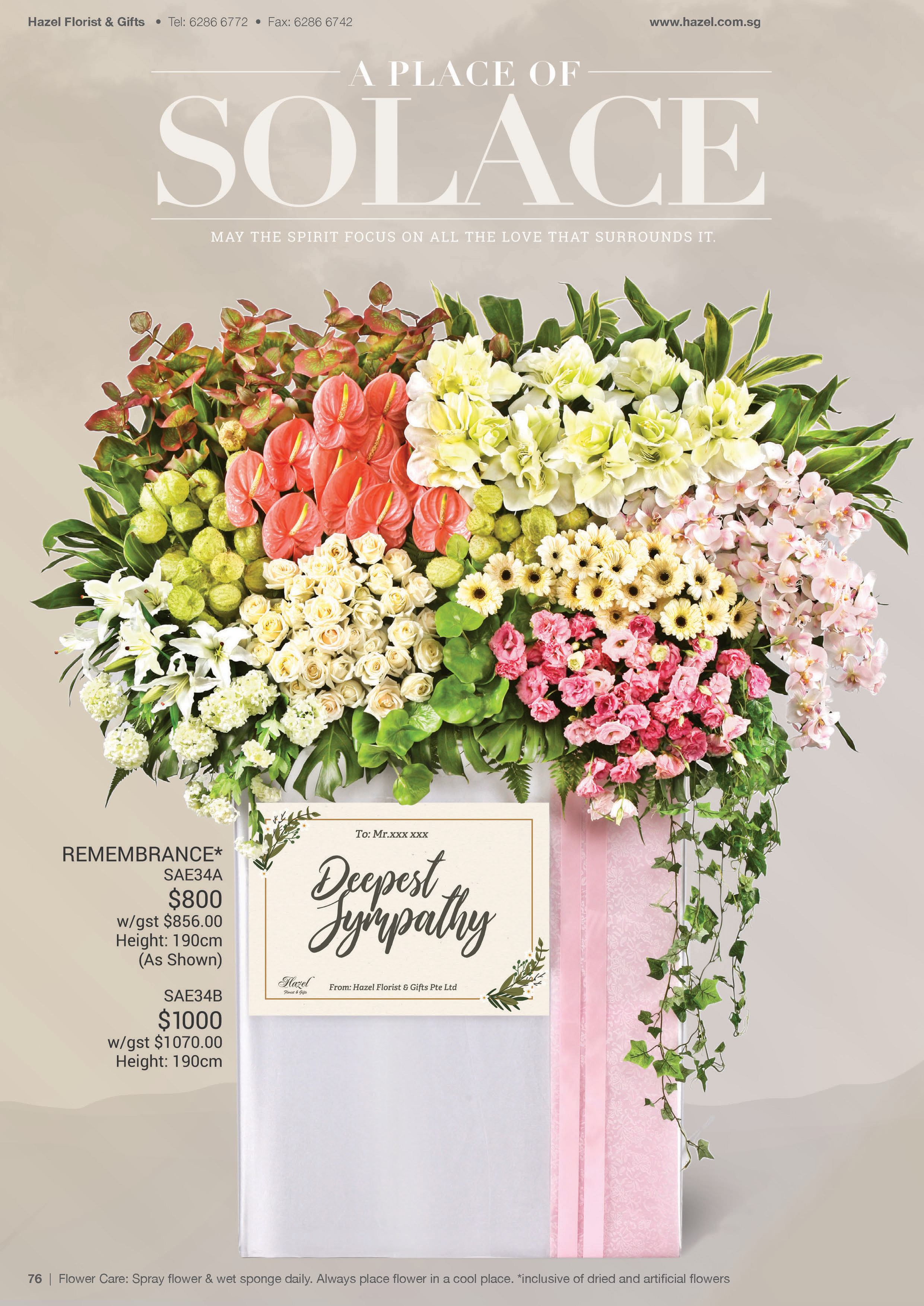 Catalogue – Hazel Florist & Gifts Pte Ltd