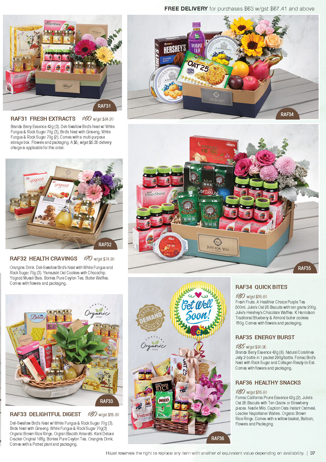 Catalogues Hazel Florist & Gifts Pte Ltd