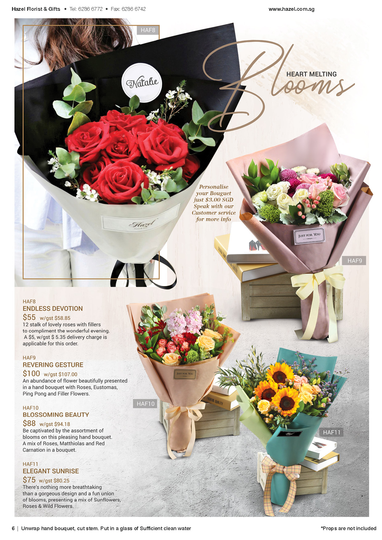 Catalogues – Hazel Florist & Gifts Pte Ltd