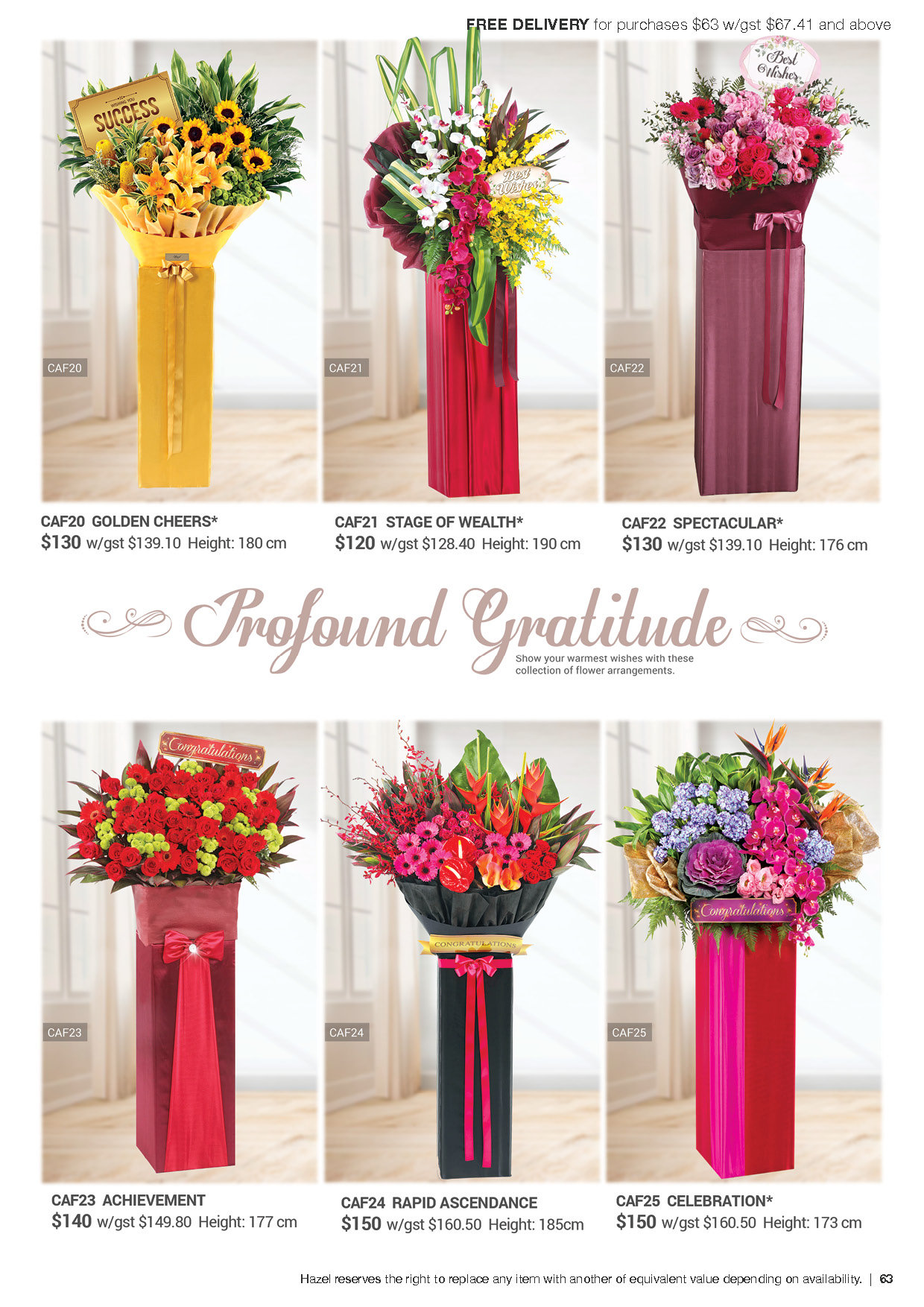 Catalogue – Hazel Florist & Gifts Pte Ltd