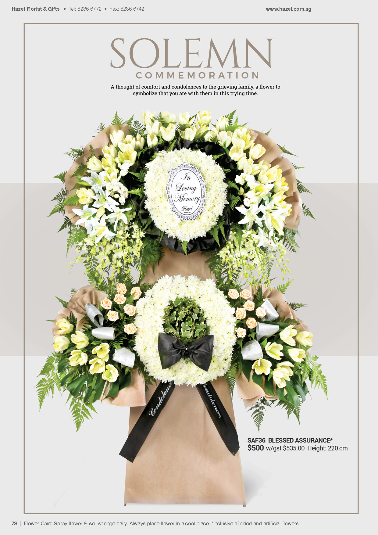 Catalogue – Hazel Florist & Gifts Pte Ltd